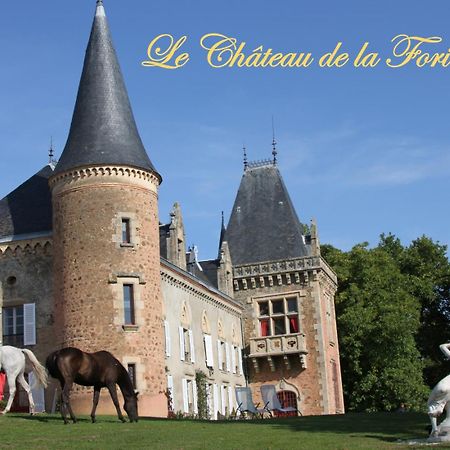 Chateau De La Forie Saint-Etienne-sur-Usson Exteriör bild