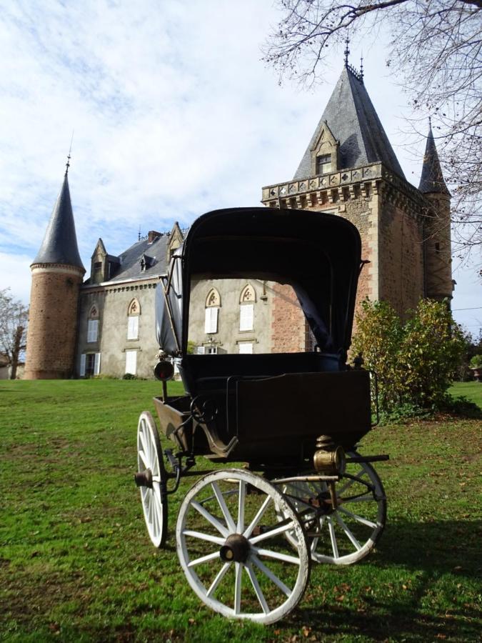 Chateau De La Forie Saint-Etienne-sur-Usson Exteriör bild
