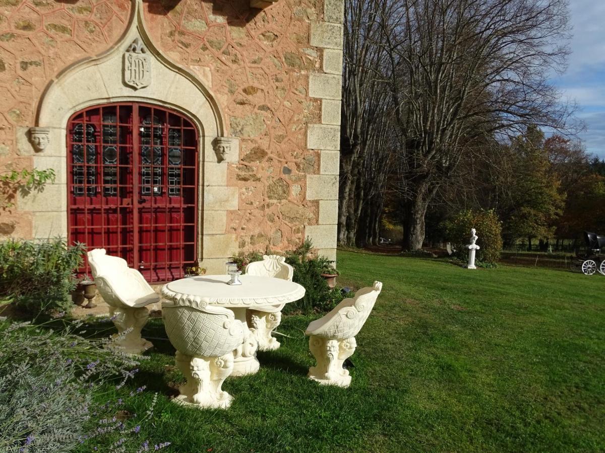 Chateau De La Forie Saint-Etienne-sur-Usson Exteriör bild