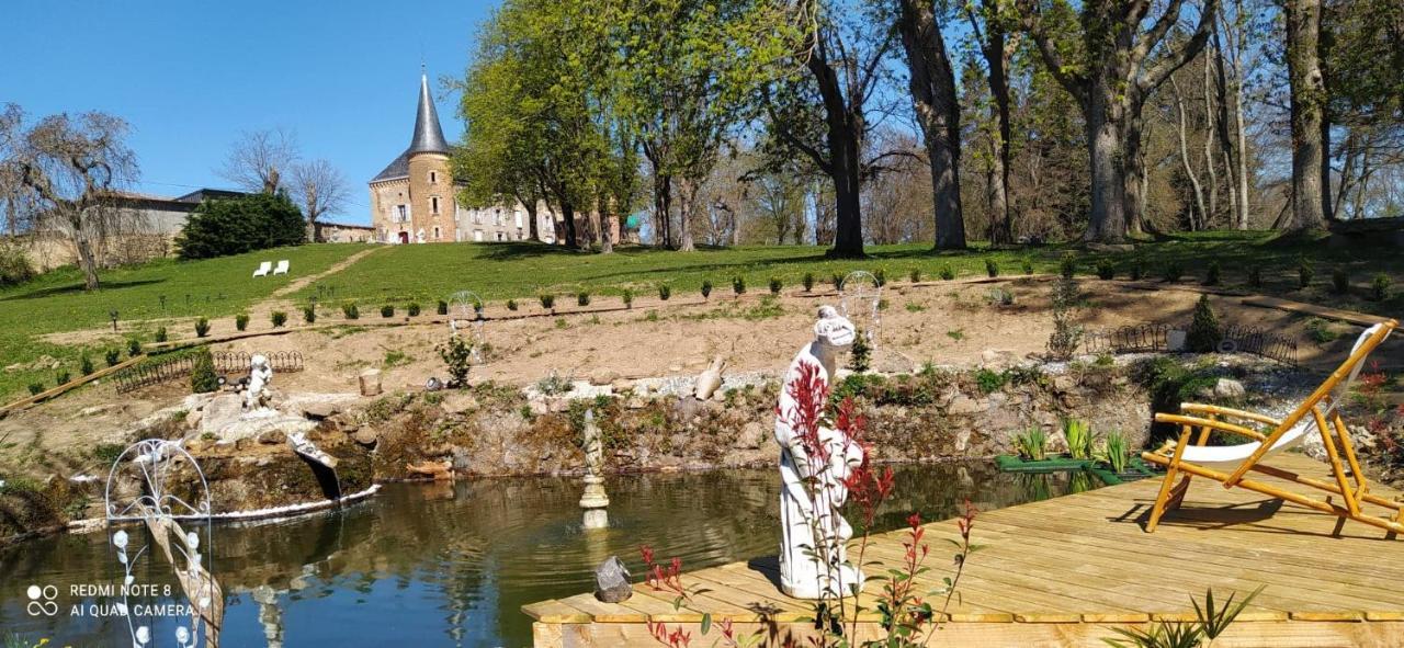 Chateau De La Forie Saint-Etienne-sur-Usson Exteriör bild